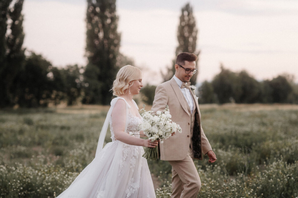 Freie Trauung im Garten des Weingut Hahn in Hochborn