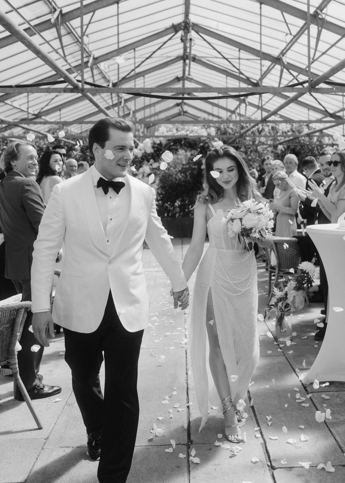 Fine Art Hochzeitsfotografie im modernen Gewächshaus